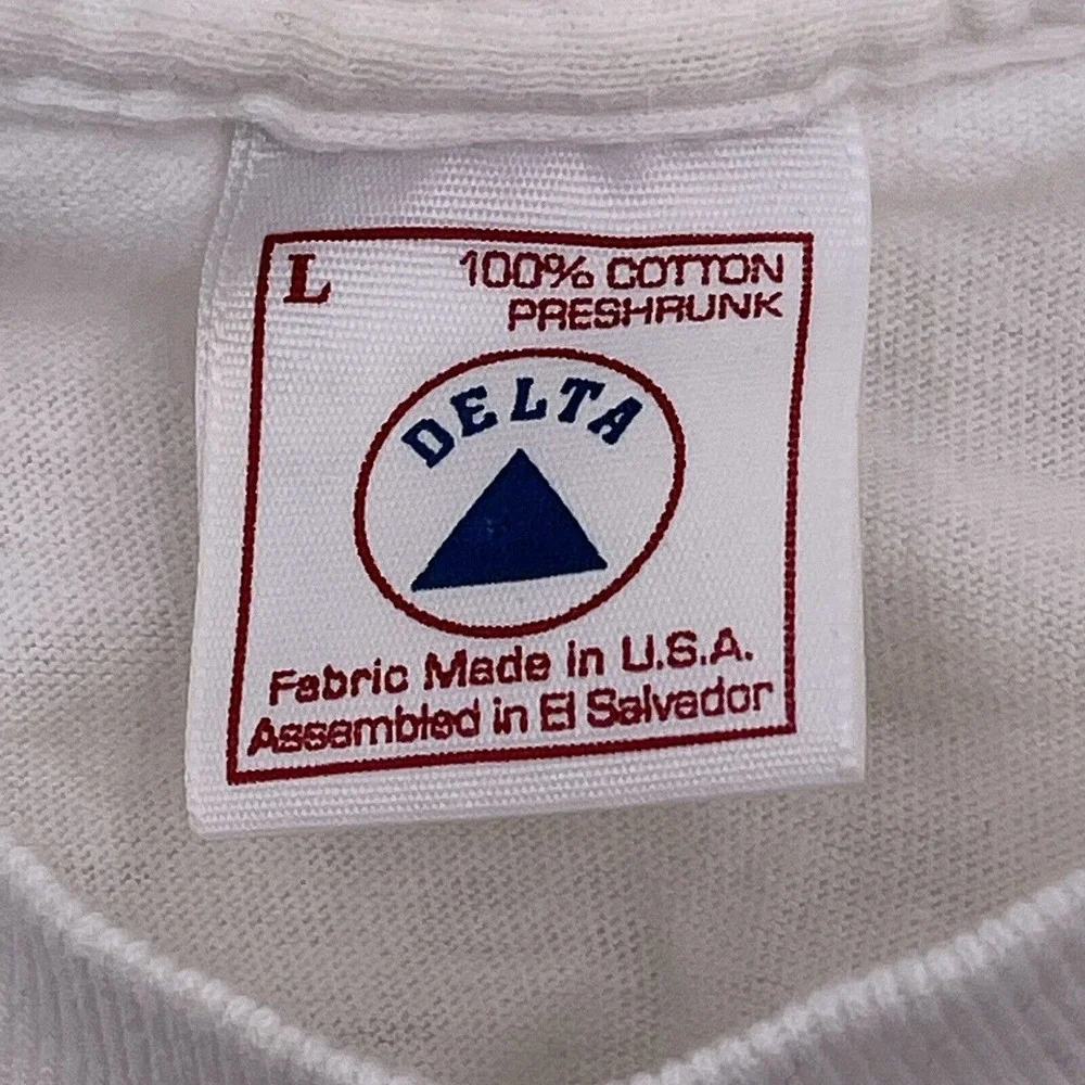 Mercury Celebrity Cruises T Shirt White Crew Neck Short Sleeves Delta Sz L Mens - Picture 4 of 7